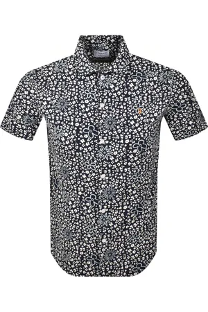 Farah Farah Landon Print Revere Shirt