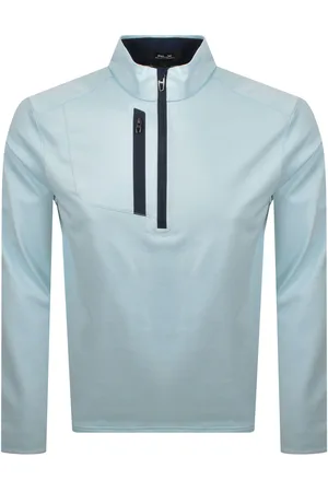 Ralph Lauren RLX Half Zip Sweatshirt Aqua