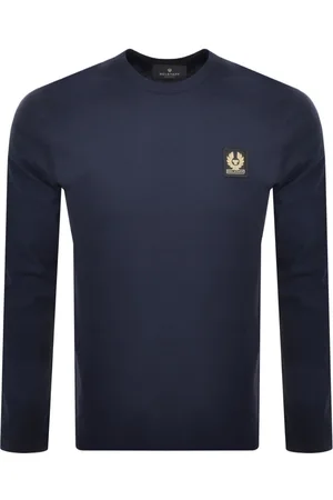 Belstaff Long Sleeve Logo T Shirt