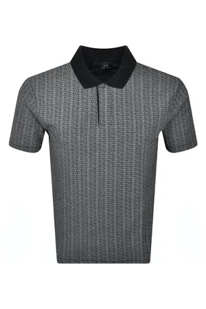 Armani Exchange Patterned Polo T Shirt