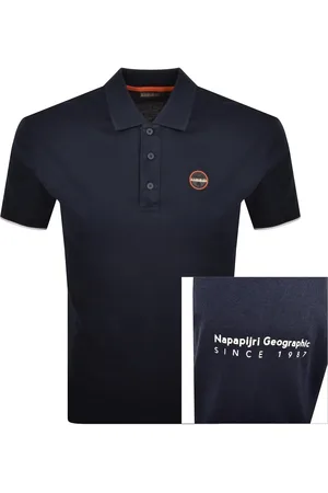 Napapijri E Badge Short Sleeve Polo T Shirt