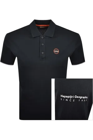 Napapijri E Badge Short Sleeve Polo T Shirt