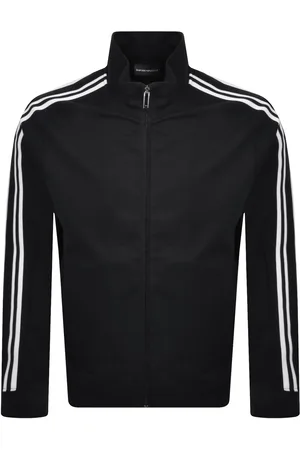Emporio Armani Emporio Full Zip Tape Logo Sweatshirt