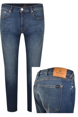 Paul Smith Tapered Fit Jeans Mid Wash