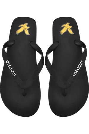 Lyle & Scott Logo Flip Flops
