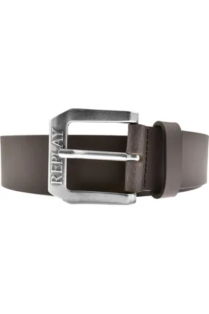 Replay Logo Buckle Belt