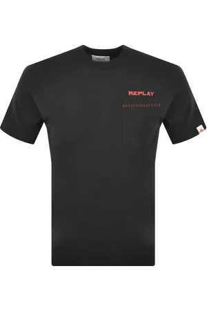 Replay Pocket Logo T Shirt