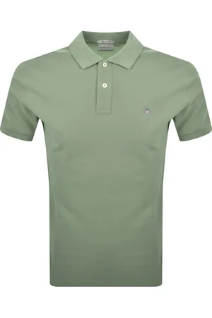 GANT Regular Fit Shield Pique Polo T Shirt