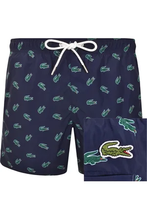 Lacoste Crocodile Print Swim Shorts
