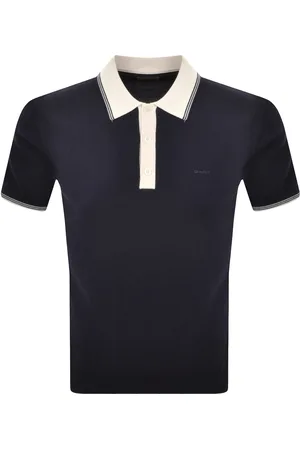 GANT Modal Blend Polo T Shirt Evening Blue