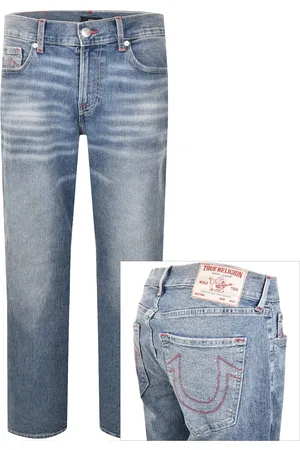 True Religion Ricky Straight Jeans Light