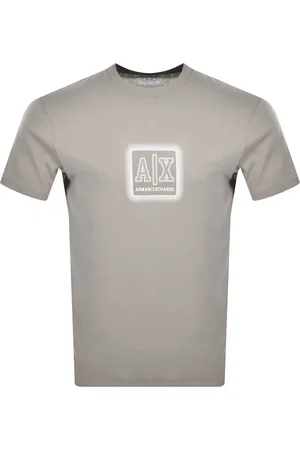 Armani Exchange Logo T Shirt Roasted Cashew