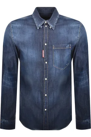 Dsquared2 Dark Wash Tab Shirt