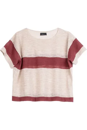 Roberto Collina Top, Dame, , S, Linned, Jersey