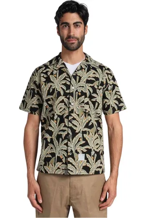DEPARTMENT FIVE Skjorte, Herre, Sort, S, Uld, Jamaica Fantasy MM Shirt