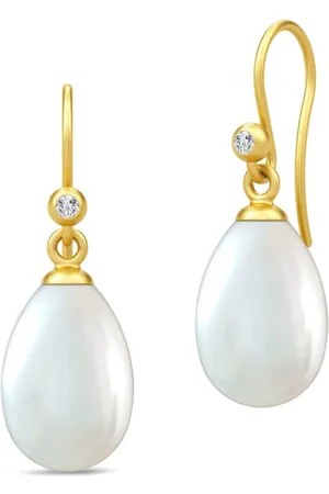 Julie Sandlau Tilbehør, Dame, Hvid, ONE SIZE, Uld, Aphrodite Earrings