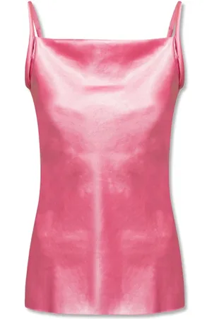Nanushka Top, Dame, Lyserød, S, Satin, Nesa Satin Top