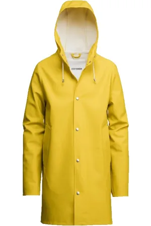 Stutterheim Jakke, Herre, Gul, XS, Bomuld, Stockholm Raincoat Saffron