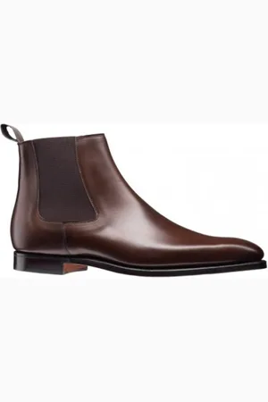 Crockett & Jones Sko, Herre, Brun, 42 EU, Læder, Lingfield Støvler