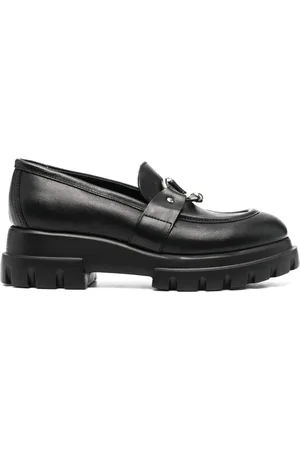 AGL ATTILIO GIUSTI LEOMBRUNI Sko, Dame, Sort, 40 EU, Tyl, Monique Loafers