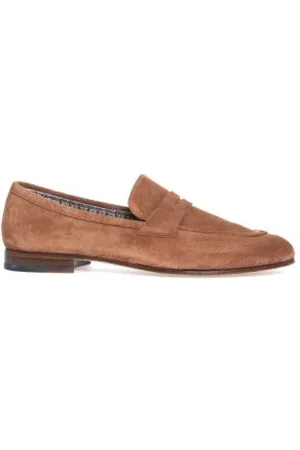 Fratelli Rossetti Sko, Herre, Brun, 46 EU, Uld, Moccasins