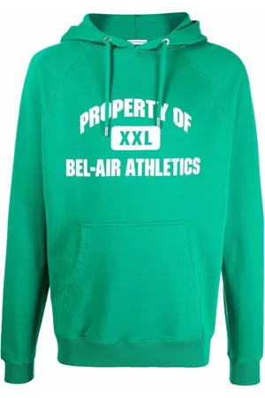 BEL-AIR ATHLETICS Sweathshirts & Hoodies, Herre, Grøn, L, Bomuld, Sweater