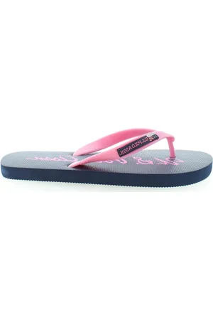 U.S. Polo Assn. Sko, Dame, Blå, 36 EU, Uld, Vaian flip flops