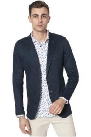 Gran Sasso Jakke, Herre, Blå, L, Uld, Blazer