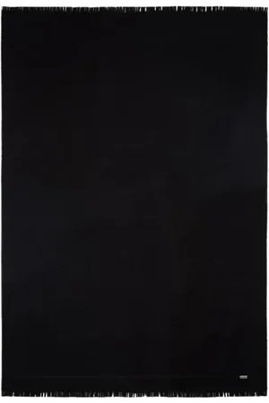 ANN DEMEULEMEESTER Tilbehør, Dame, Sort, ONE SIZE, Uld, Fabio Scarf in Wool Mix