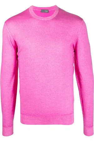 DRUMOHR Sweathshirts & Hoodies, Herre, Lyserød, XL, Uld, Sweater