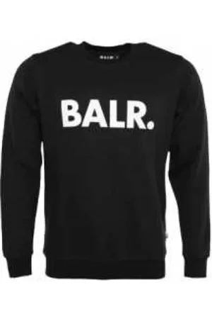 BALR. Sweathshirts & Hoodies, Herre, Sort, XL, Uld, Sweatshirts