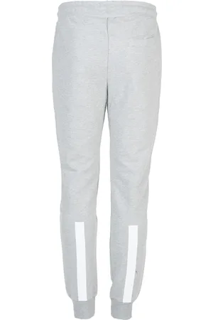 Les Hommes Bukser, Herre, Grå, 2XL, Bomuld, Sweatpants