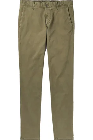 Incotex Bukser, Herre, Grøn, W36, Bomuld, Chinos