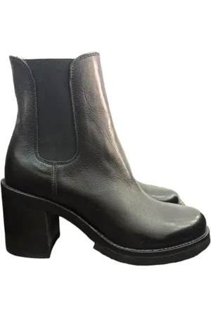 ALBERTO FASCIANI Sko, Dame, Sort, 40 1/2 EU, Uld, Heeled Støvler