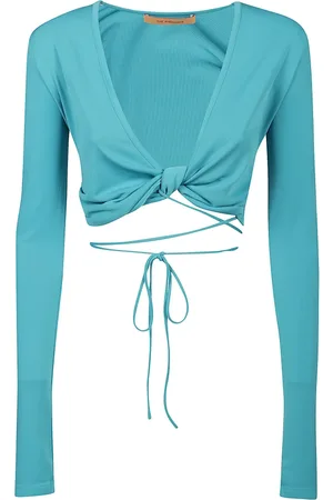 Andamane Top, Dame, Blå, 2XS, Uld, TOP