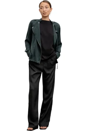 Ahlvar Gallery Jakke, Dame, Grøn, XS, Chess biker jacket