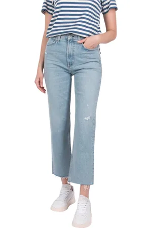Citizens of Humanity Jeans, Dame, Blå, W27, Uld, Phne Crop High Rise StovePipe Rising 1983-3009 - 25
