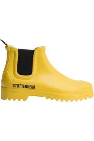Stutterheim Sko, Dame, Gul, 37 EU, Uld, Rainwalker Støvler