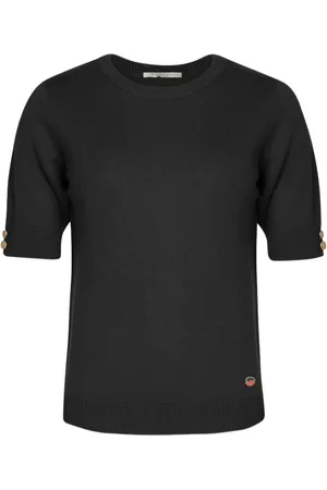 BUSNEL Top, Dame, Sort, XS, Uld, Lucca Top