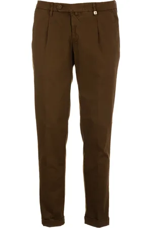 MYTHS Bukser, Herre, Brun, XL, Uld, Chinos