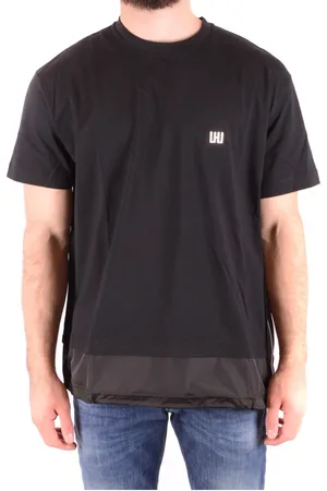 Les Hommes Top, Herre, Sort, S, Uld, T-shirt