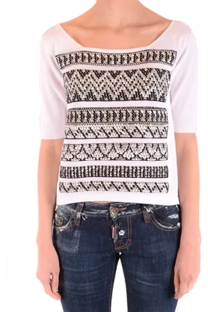 D.EXTERIOR Bluser & Skjorter, Dame, Hvid, XS, Dametøj T-shirts Toppe 42374 Azteco
