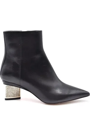 Nicholas Kirkwood Sko, Dame, Sort, 37 1/2 EU, Bootie