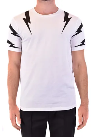 Neil Barrett Top, Herre, Hvid, S, Uld, T-shirt