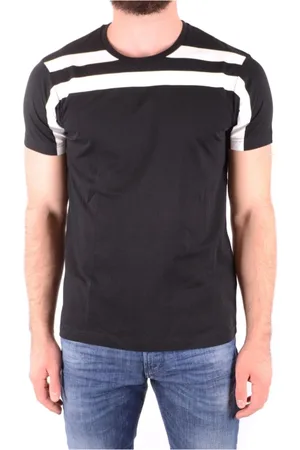 Les Hommes Top, Herre, Sort, S, Bomuld, T-shirt