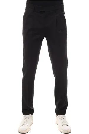 PT01 Bukser, Herre, Sort, 3XL, Uld, Pleated trousers