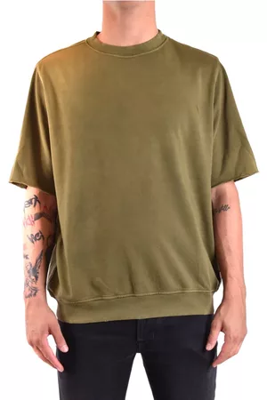 Paolo Pecora Top, Herre, Grøn, S, Uld, T-shirts