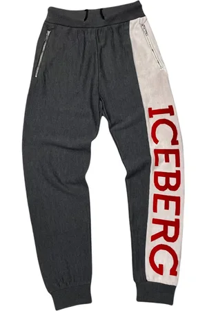 Iceberg Bukser, Herre, Grå, M, Bomuld, Sweatpants
