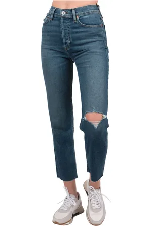 RE/DONE Jeans, Dame, Blå, W27, Uld, Jeans