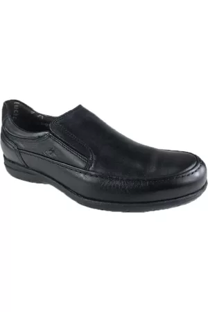 Fluchos Sko, Herre, Sort, 42 EU, Moccasin